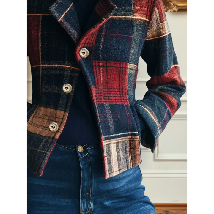 Noelle | Classic Plaid Jacket