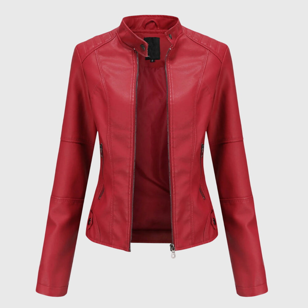 Giorgina | Stylish Leather Jacket for Women